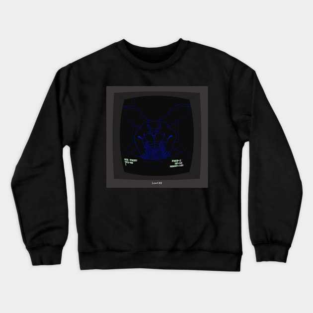 Dungeon Boss From The Early 80s Dimension Crewneck Sweatshirt by LootX8